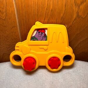 McDonald’s Grimace Hamburglar Car Happy Meal Fisher Price 1-3 year Toddler 1999